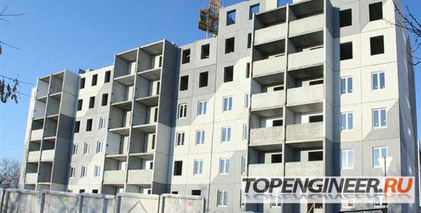 Монтаж типовых зданий - ссложные фасады зданий