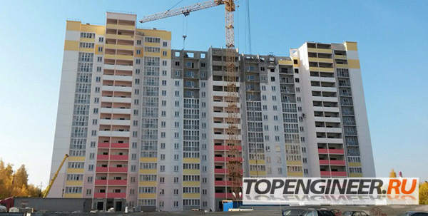 Монтаж железобетонных конструкций - готовые здания