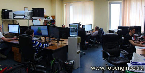 Проектирование производственных помещений - офис нашей компании