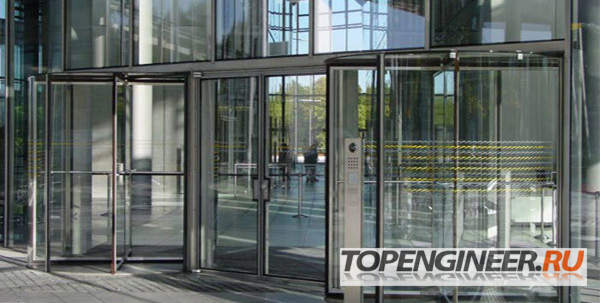 Изготовление алюминиевых конструкций - входная группа