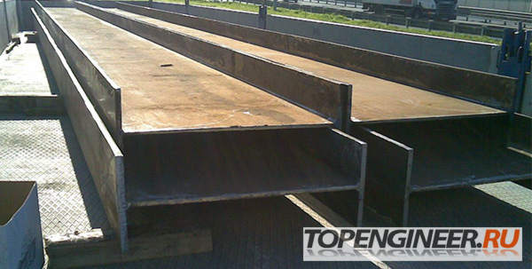 Изготовление балок - склад сварных балок