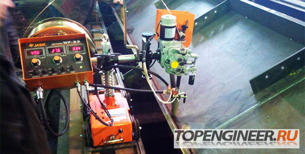 Изготовление балок - автоматическая сварка