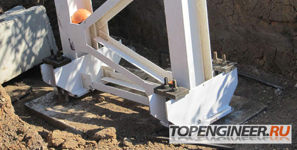 Монтаж колонн