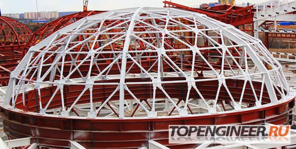 Изготовление куполов - наши проекты площадок 