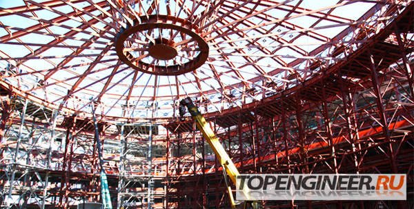 Изготовление куполов - типовой проект металлоконструкций