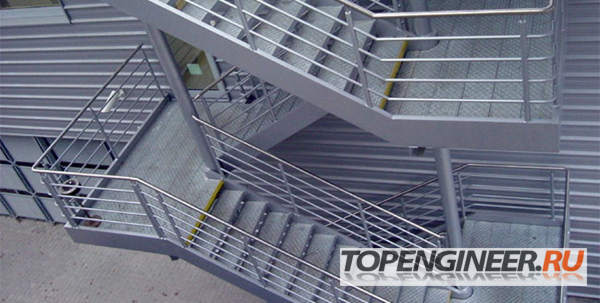 Изготовление лестниц - пример готовой продукции