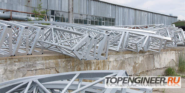 Изготовление мачт - возведенный проект