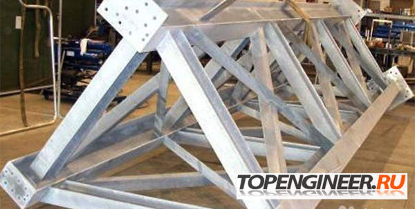 Изготовление металлоконструкций любой сложности - элемент несущей конструкции