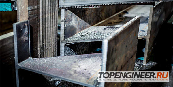 Изготовление металлоконструкций любой сложности - резка балок