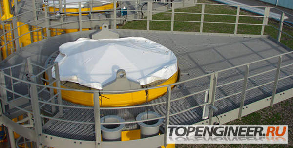 Изготовление настилов - пример площадки сложной формы