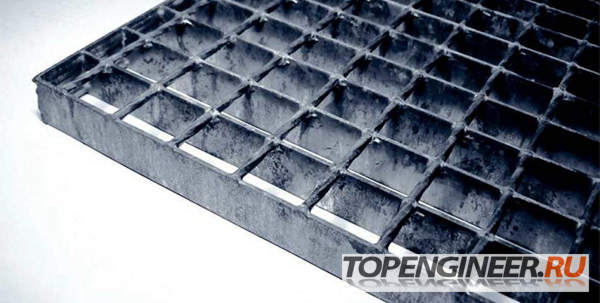 Изготовление настилов - типовой вид настила