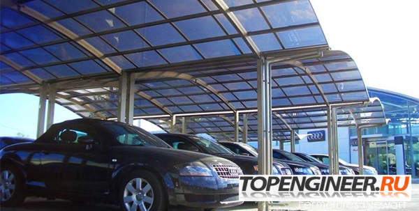 Изготовление навесов - Москва