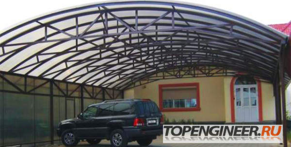 Изготовление навесов - проектирование изготовление и монтаж