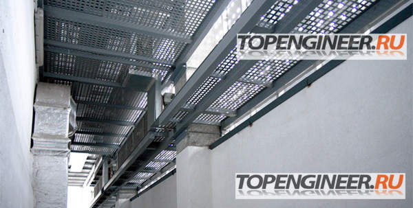 Изготовление площадок - типовой проект металлоконструкций