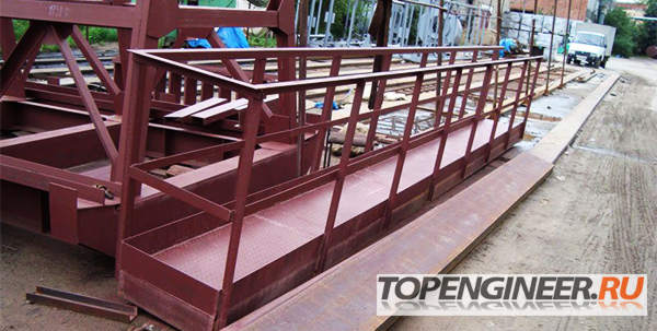 Изготовление площадок - пример работы