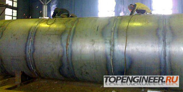 Изготовление резервуаров - образец продукции