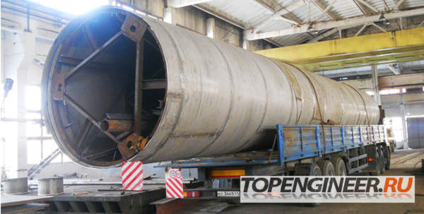 Изготовление резервуаров - возведенный проект