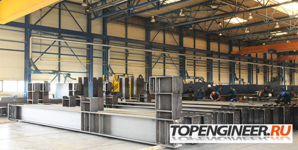 Изготовление стальных конструкций - работ на заводе