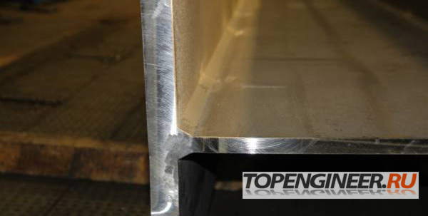 Изготовление сварной балки - пример сварного профиля