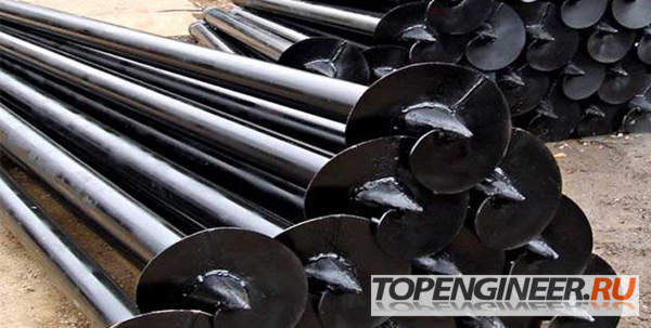 Изготовление свай - пример типовой сваи