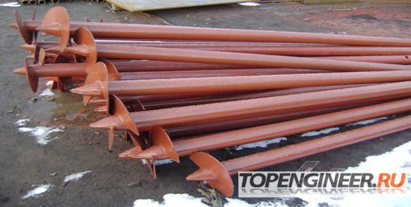 Изготовление свай - типовая ферма годовая