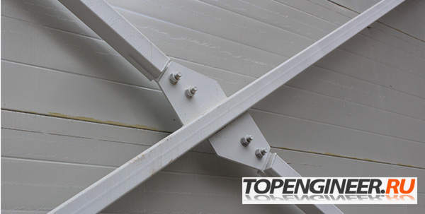 Изготовление связей - пример крестовой связи