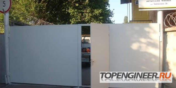 Изготовление ворот - монтаж 2014