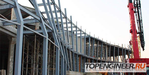 Изготовление металлоконструкций зданий - готовые конструкции