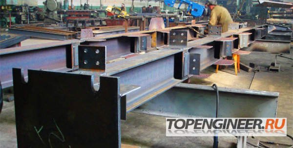 Изготовление металлоконструкций зданий - вид