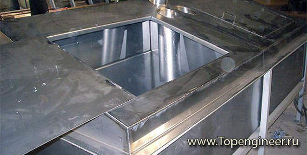 Изготовление металлоконструкций бункеров