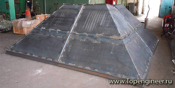 Изготовление металлоконструкций бункеров