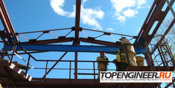 Монтаж металлоконструкций