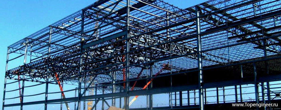 Изготовление зданий из металлоконструкций