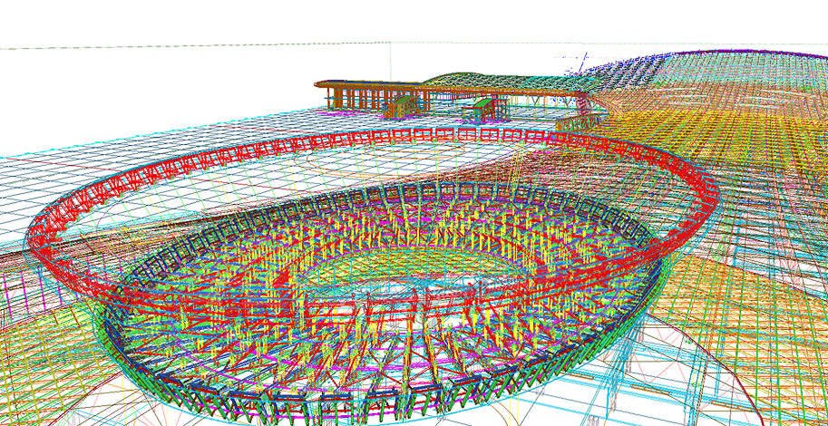 Объемные металлоконструкции. Каркас.